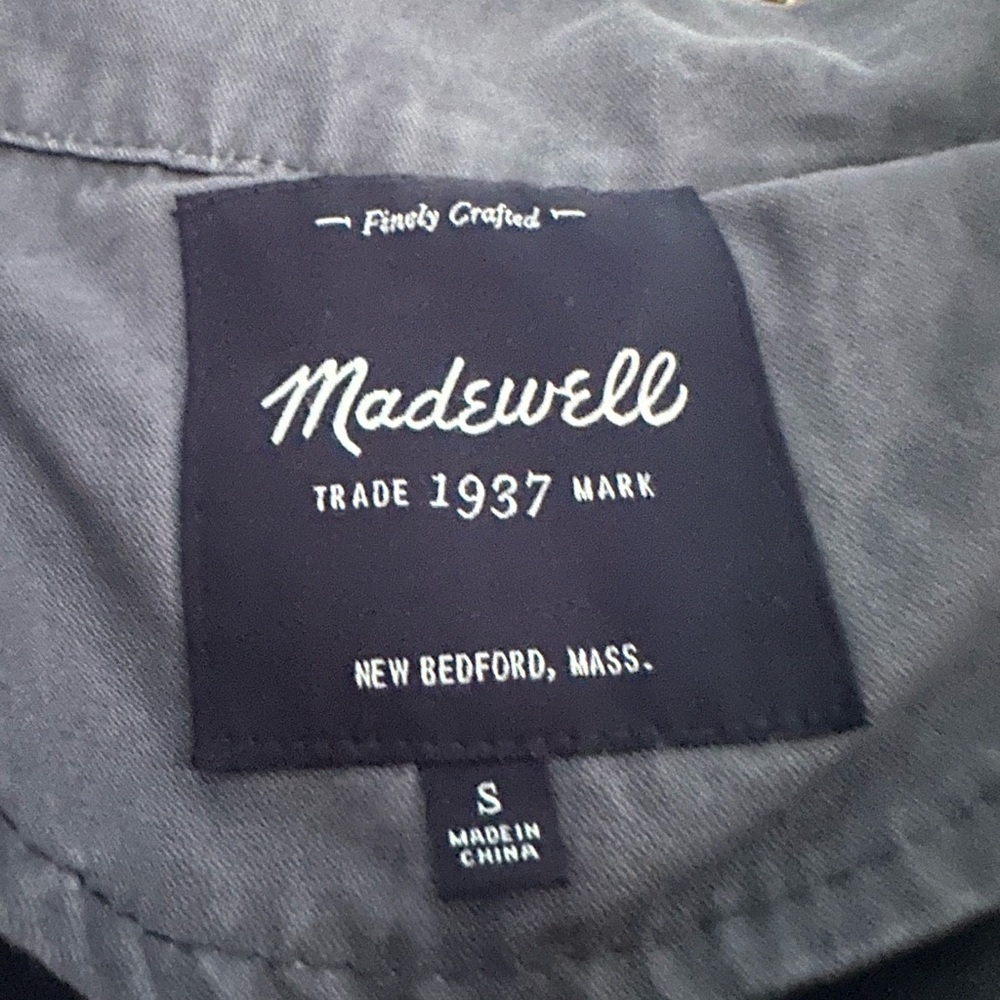 Madewell Charcoal Jacket - Picture 2 of 2
